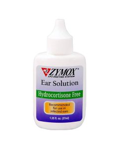 ZYMOX Ear Solution for Dogs and Cats - Hydrocortisone Free