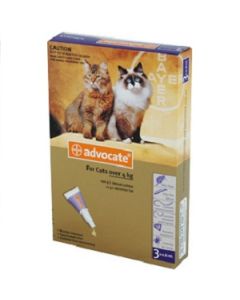Advantage Multi (Advocate) for Cats - over 9 lbs - PURPLE - 3 tubes