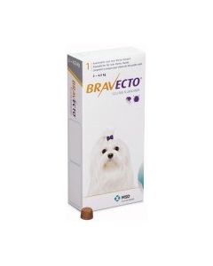 Bravecto Tablet for Dogs - 4.4 - 10 lbs -  YELLOW - 112.5 mg - 1 pk