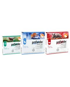 Profender Spon On for Cats 1 - 5 lbs - GREEN - 2 tubes