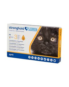 Stronghold Plus for Cats - 2.8 - 5.5 lbs - 6 tubes