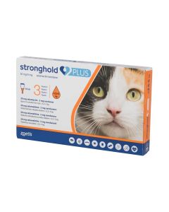 Stronghold Plus for Cats - 5.6 - 11 lbs - 6 tubes