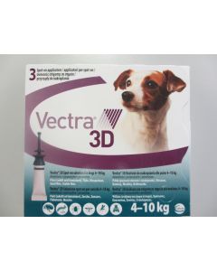 Vectra 3D for Dogs - 11 - 20 lbs - Teal - 6 pack